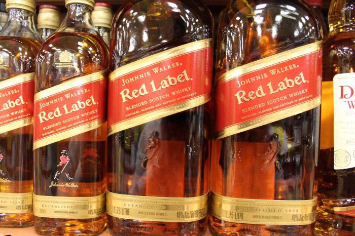 віскі johnnie walker red