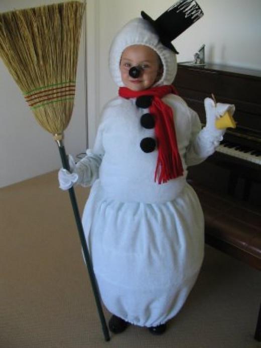  дитячий костюм сніговика
