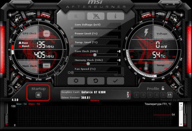  msi afterburner як розігнати відеокарту