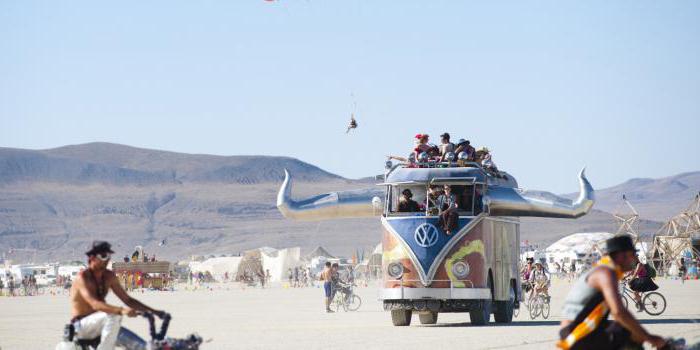 Фестиваль burning man фото