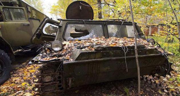 покинута техніка в Підмосков'ї