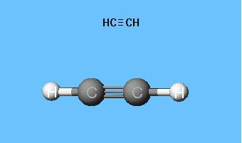 ацетилен структурна формула