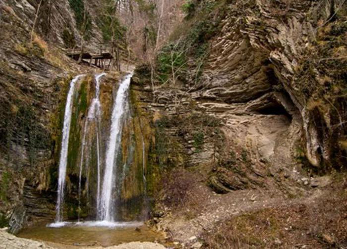 Тенгінского водоспади - красиві легенди і зачаровує природа