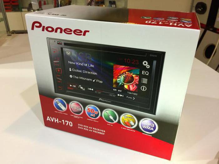 pioneer avh 170 характеристики 